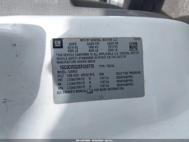 CHEVROLET SILVERADO - 9