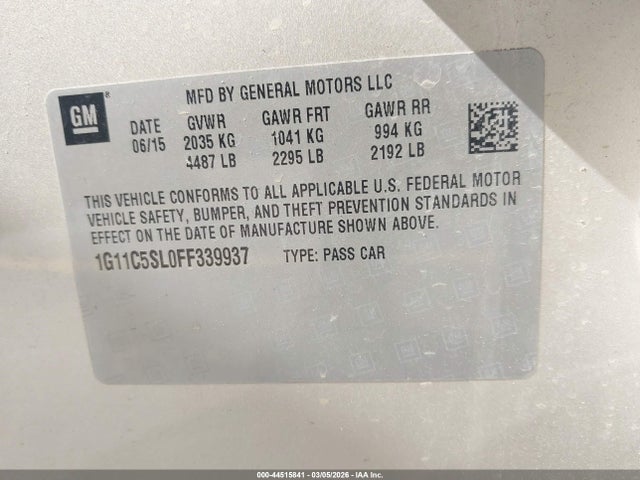 CHEVROLET MALIBU 1LT - 9