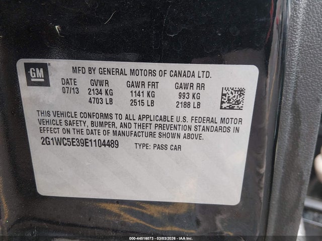 CHEVROLET IMPALA LIMITED LTZ - 9