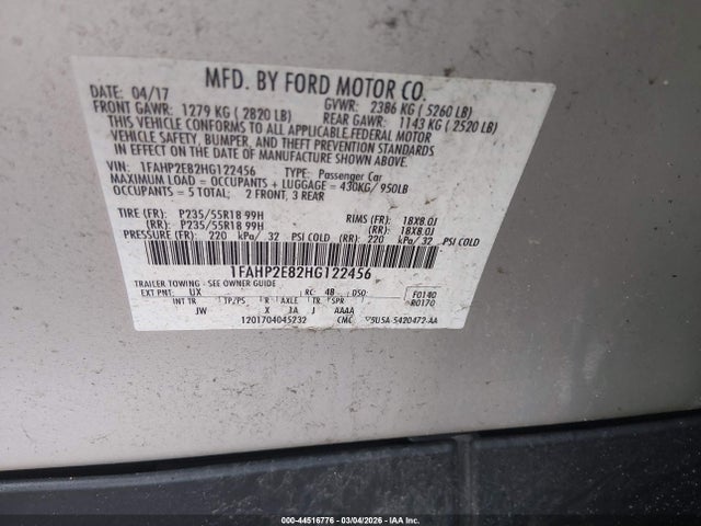 FORD TAURUS SEL - 9