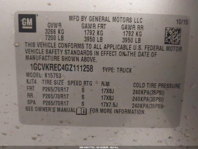 CHEVROLET SILVERADO 1500 1LT - 9