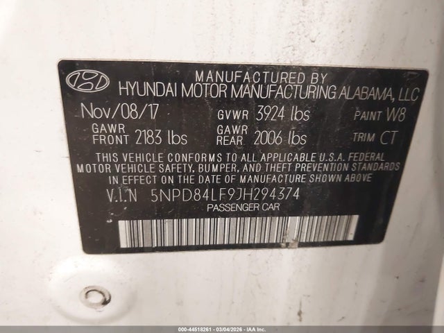 HYUNDAI ELANTRA SEL - 9