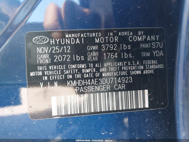 HYUNDAI ELANTRA GLS - 9