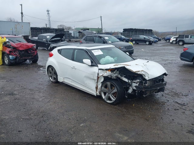 HYUNDAI VELOSTER TURBO W/BLUE - 1