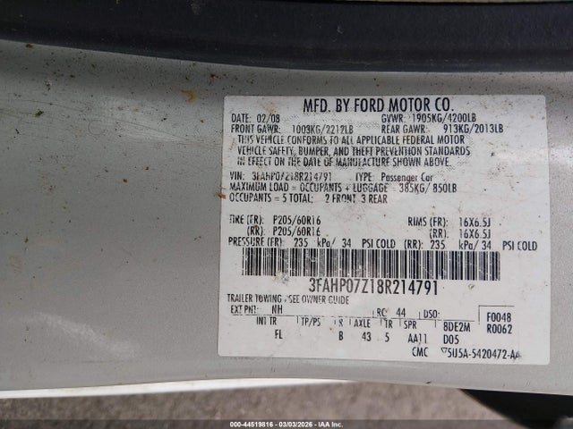 FORD FUSION SE - 9