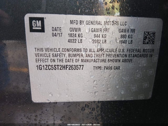 CHEVROLET MALIBU 1FL - 9