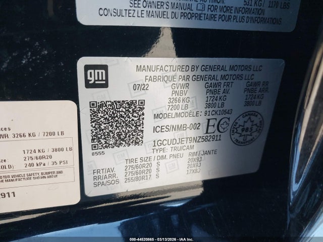 CHEVROLET SILVERADO 1500 HIGH COUNTRY - 9