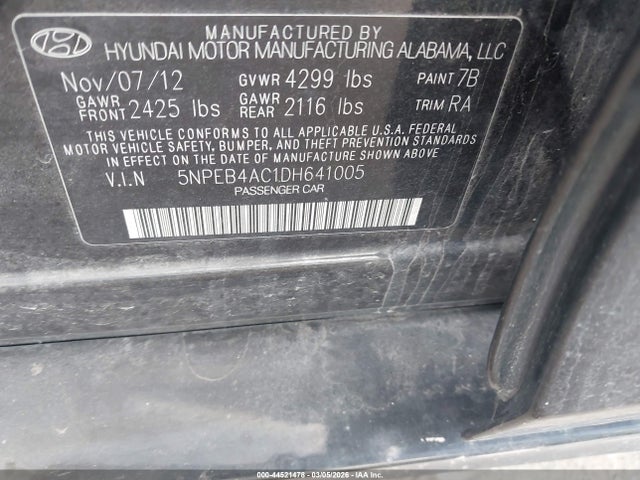 HYUNDAI SONATA GLS - 9