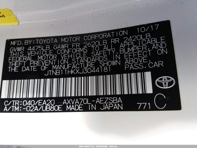 TOYOTA CAMRY - 9