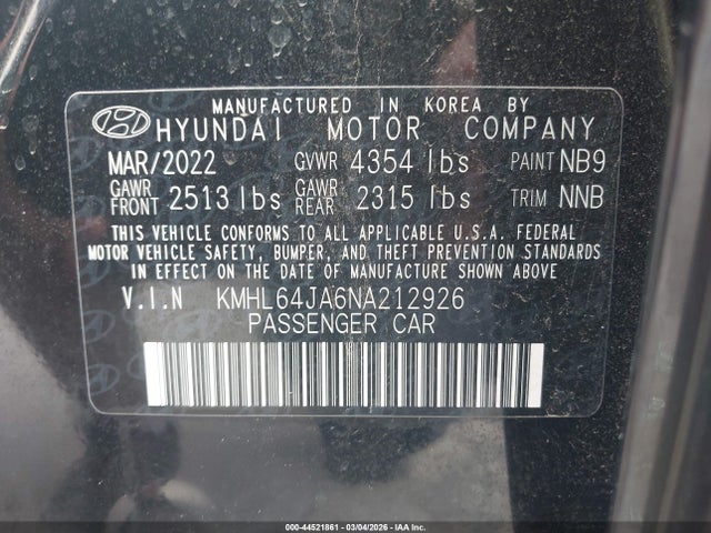 HYUNDAI SONATA SEL - 9