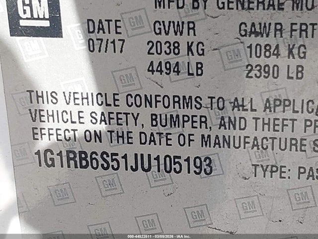 CHEVROLET VOLT PREMIER - 9