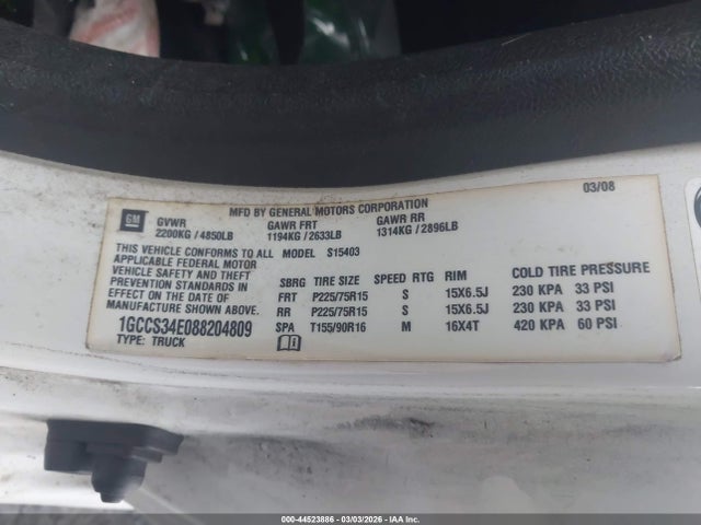 CHEVROLET COLORADO LT - 9