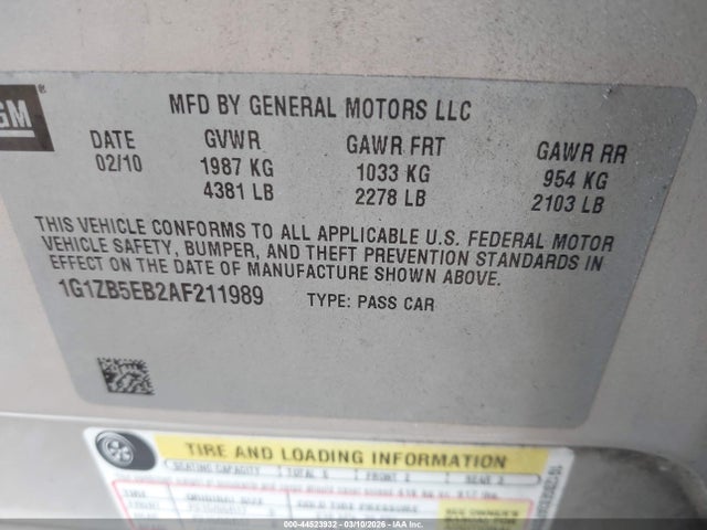 CHEVROLET MALIBU LS - 9