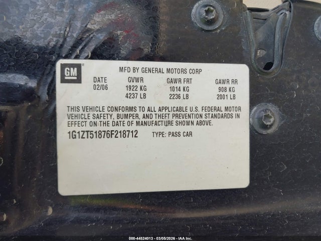 CHEVROLET MALIBU LT - 9