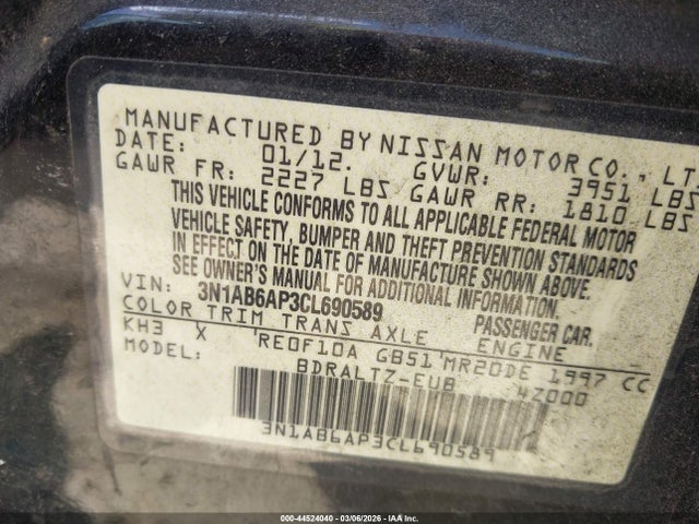 NISSAN SENTRA 2.0 S - 9