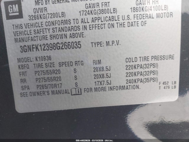 CHEVROLET AVALANCHE 1500 LTZ - 9