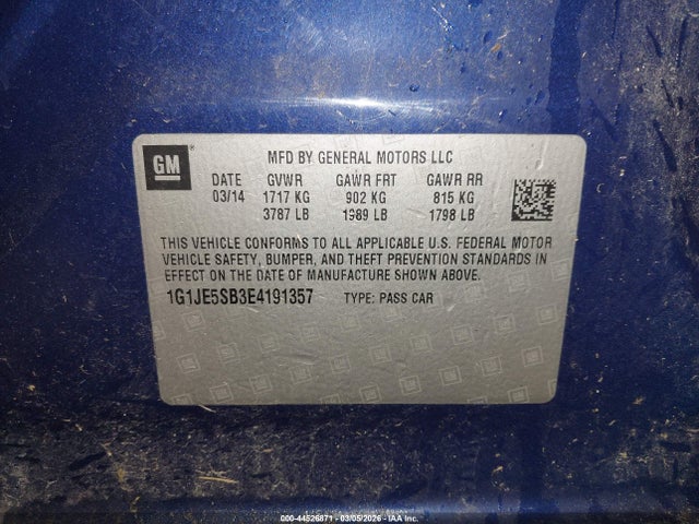 CHEVROLET SONIC LTZ AUTO - 9