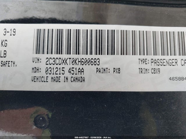 DODGE CHARGER POLICE AWD - 9