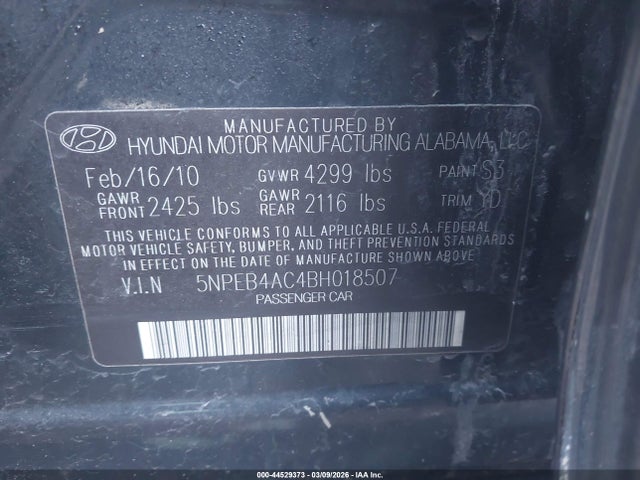 HYUNDAI SONATA GLS - 9