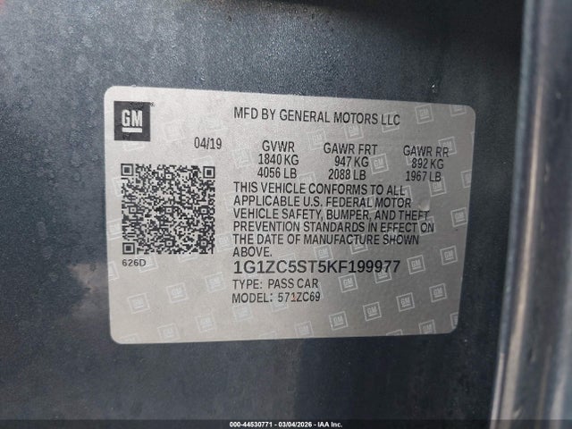 CHEVROLET MALIBU 1FL - 9