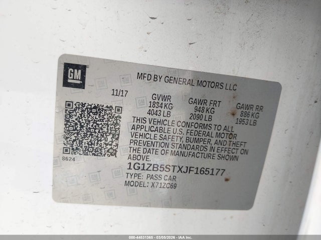 CHEVROLET MALIBU 1LS - 9