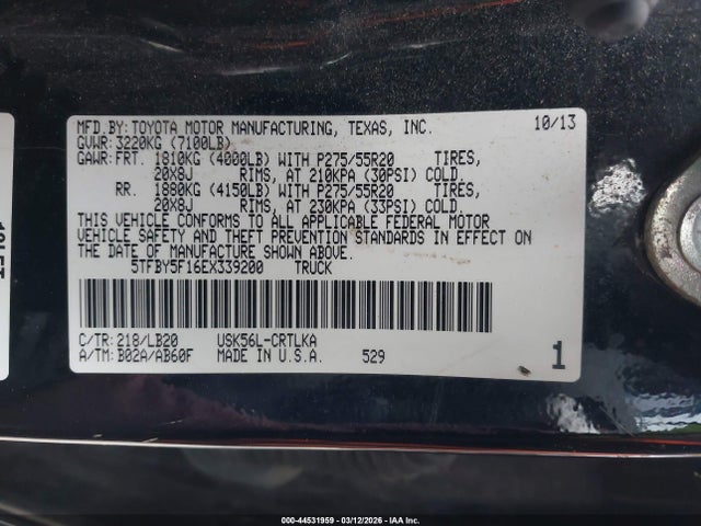 TOYOTA TUNDRA - 9