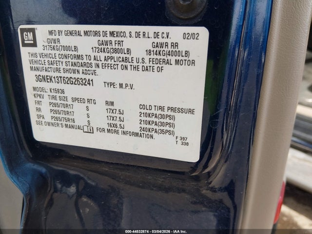 CHEVROLET AVALANCHE 1500 - 9