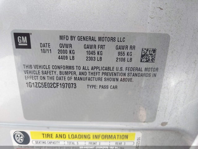 CHEVROLET MALIBU 1LT - 9