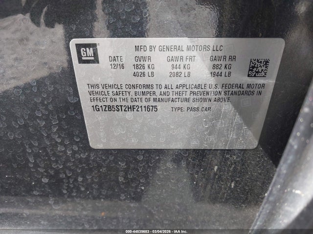 CHEVROLET MALIBU LS - 9