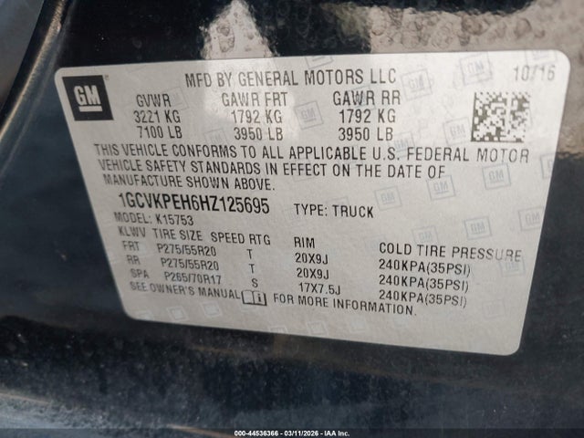 CHEVROLET SILVERADO 1500 - 9