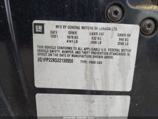 CHEVROLET CAMARO - 9