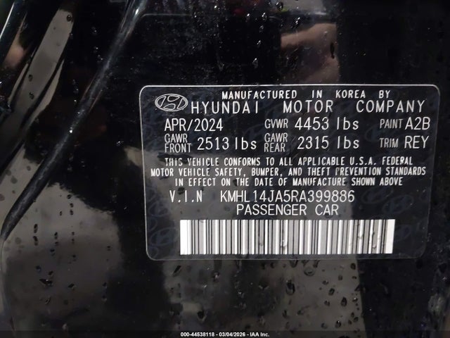 HYUNDAI SONATA SEL - 9