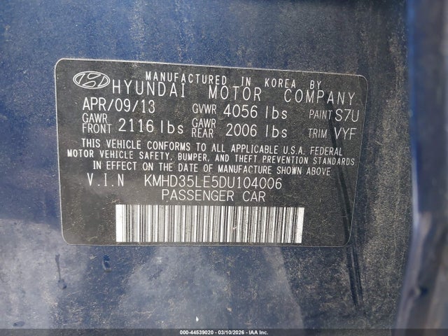 HYUNDAI ELANTRA GT - 9