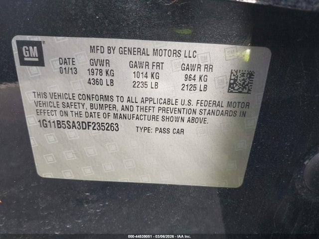 CHEVROLET MALIBU 1LS - 9