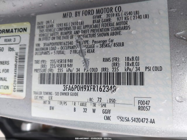 FORD FUSION SE - 9