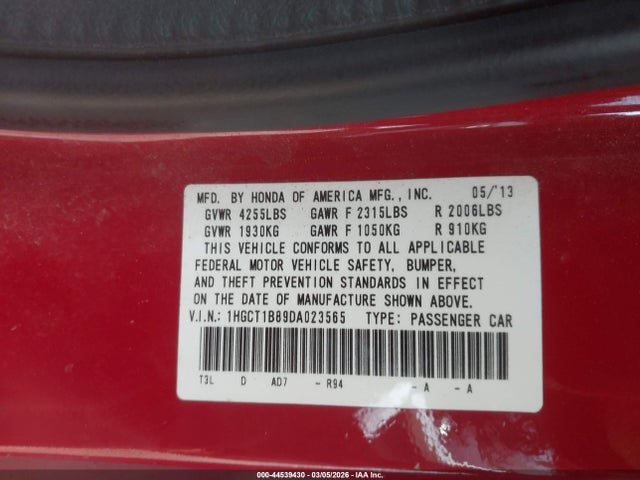 HONDA ACCORD EX-L - 9