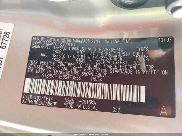 TOYOTA TUNDRA - 9