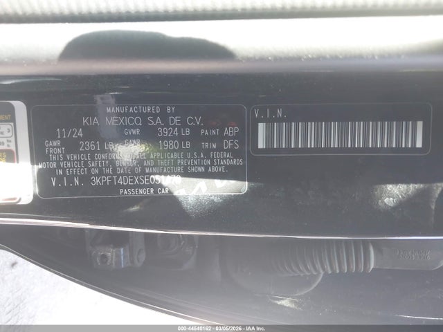 KIA K4 LXS - 9