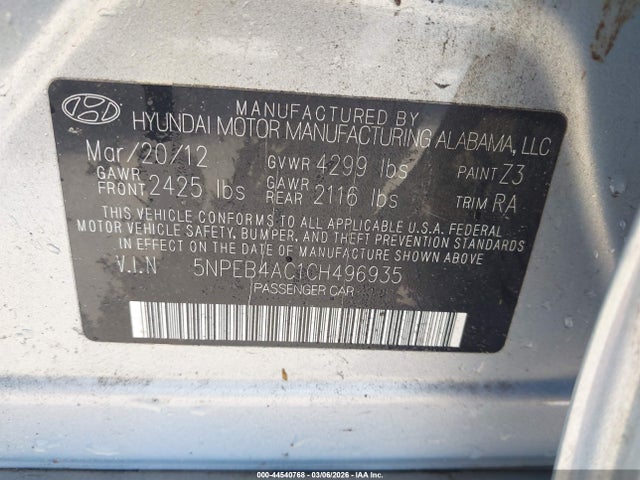 HYUNDAI SONATA GLS - 9