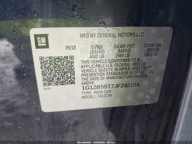 CHEVROLET MALIBU 1LS - 9