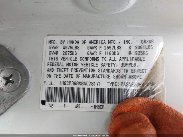 HONDA ACCORD 3.5 EX-L - 9