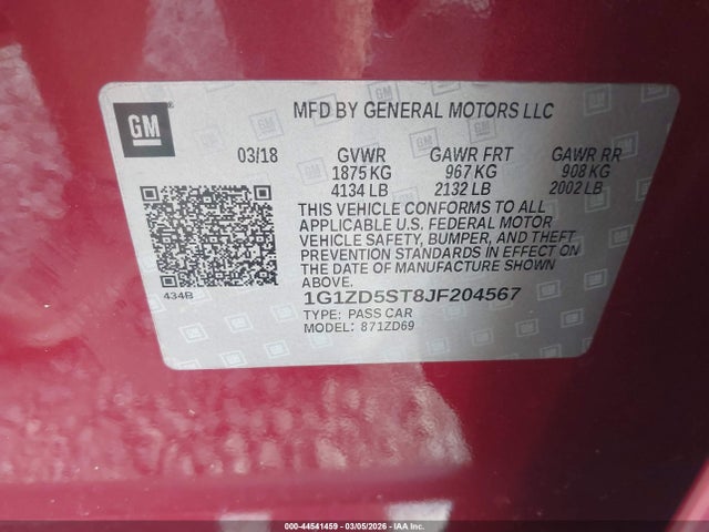 CHEVROLET MALIBU LT - 9