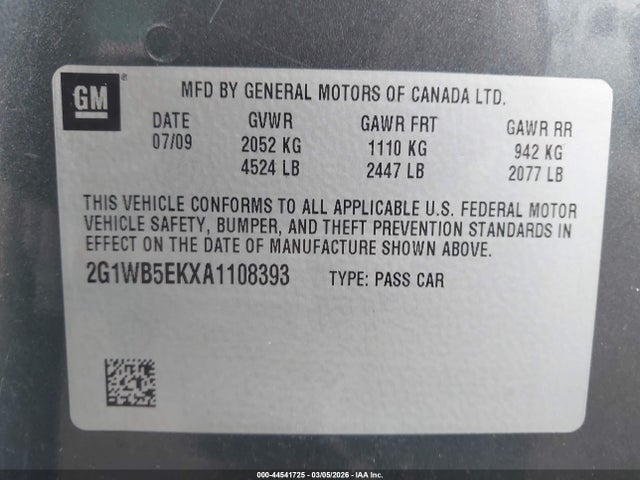 CHEVROLET IMPALA LT - 9