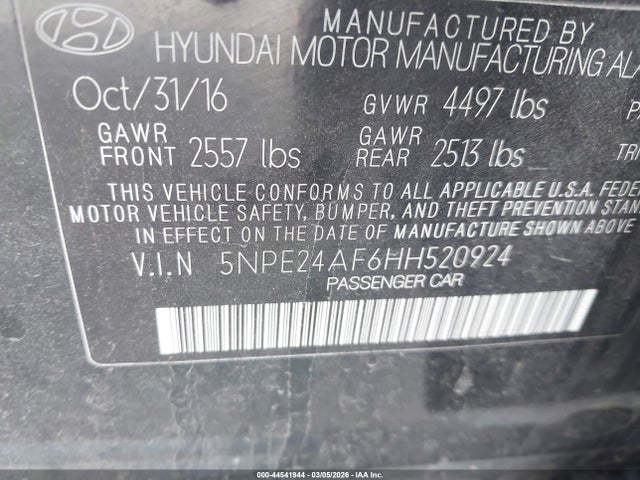 HYUNDAI SONATA SE - 9