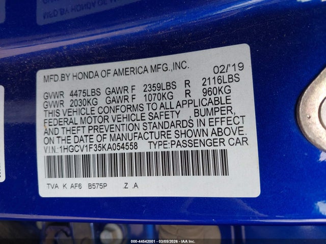 HONDA ACCORD SPORT - 9