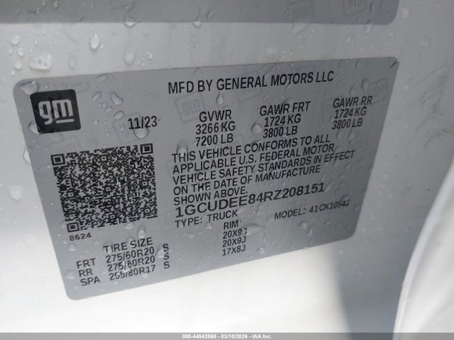 CHEVROLET SILVERADO 1500 4WD SHORT BED RST - 9