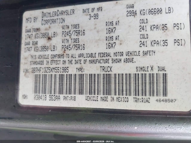 DODGE RAM 1500 ST - 9