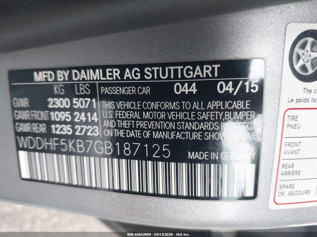 MERCEDES-BENZ E-CLASS - 9