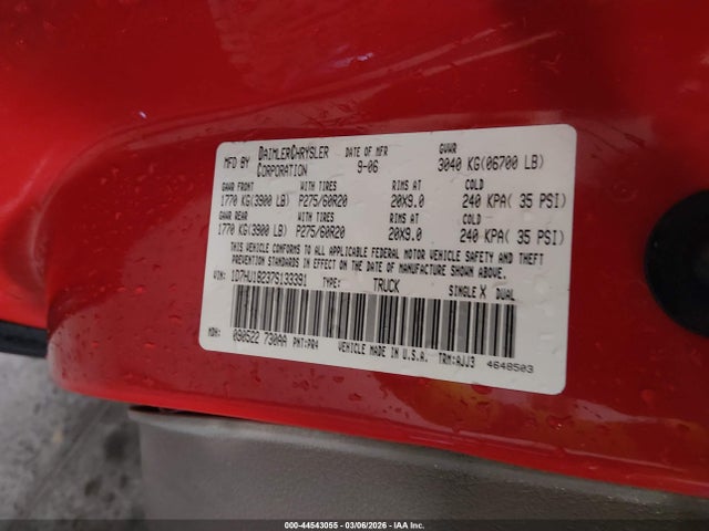 DODGE RAM 1500 SLT/TRX4 OFF ROAD/SPORT - 9