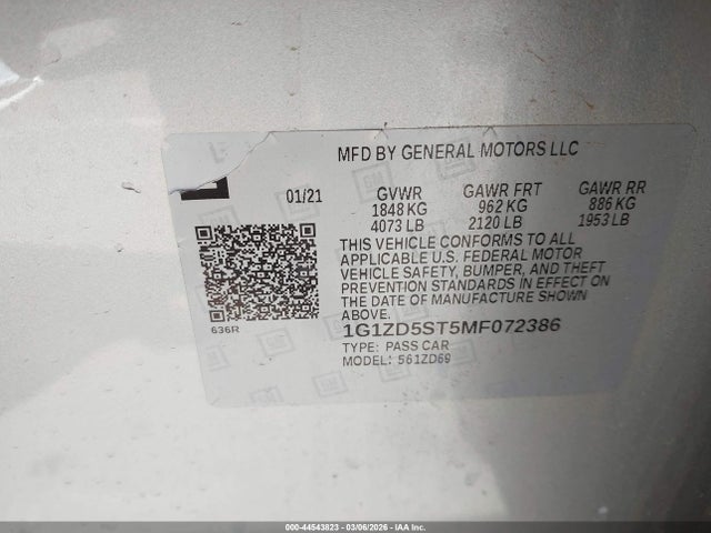 CHEVROLET MALIBU FWD LT - 9